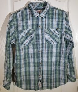 LUCKY BRAND WESTERN SPORTWEAR MENS BUTTON DOWN